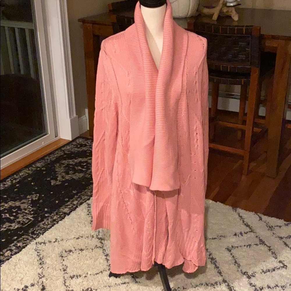 Flick rose colored sweater- never worn